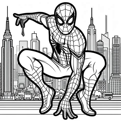 Desenhos Para Colorir Do Spider Man