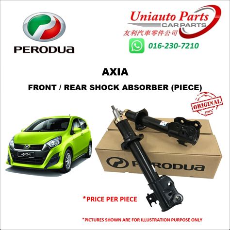 Perodua Axia Original Front Rear Shock Absorber Piece Shopee Malaysia