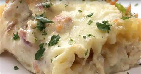 Mes Rouleaux De Lasagne Au Poulet Alfredo Et Bacon Sont Une Vraie