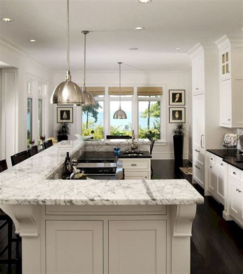 Granite Top Kitchen Island Breakfast Bar Things In The Kitchen