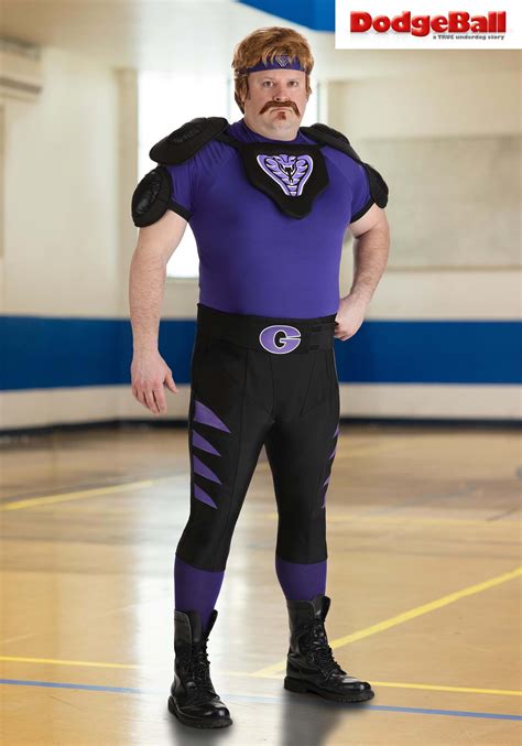 Dodgeball Costume Purple Cobras At Stephen Gallagher Blog