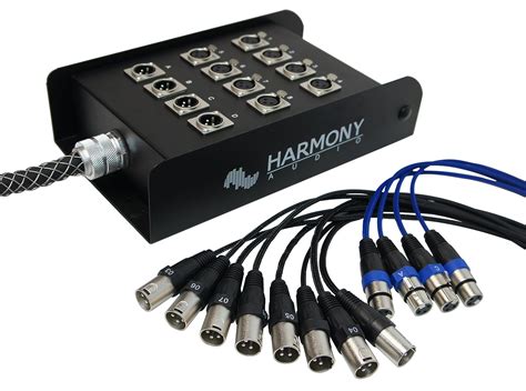 Harmony Audio Ha Sb Pro Stage Xlr Snake Cable Box Channel