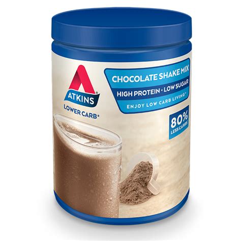 Atkins Shake Mix Chocolate 330g - Chemist Direct