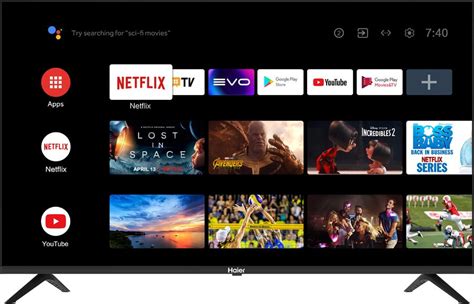 Купить Пульты ДУ для 43" HAIER Безрамочный дизайн Smart TV, 4K Ultra HD ...