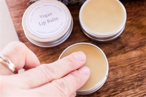 Vegan Lip Balm Recipe Our Oily House