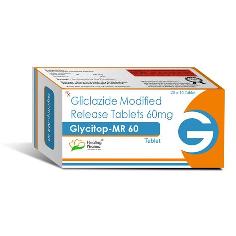 60mg Gliclazide Modified Release Tablets At Rs 50stripe In Nagpur Id 24749476197