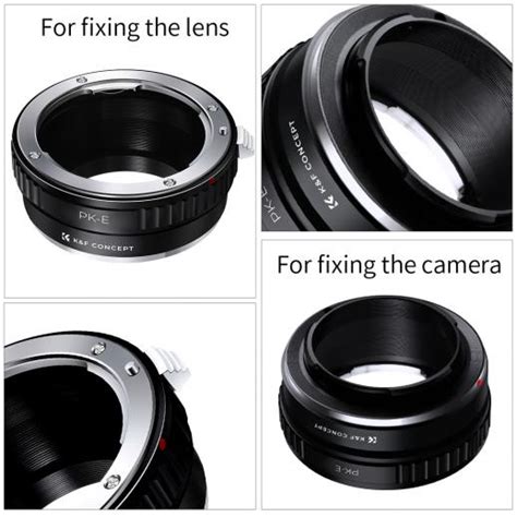 K F Concept M Pentax K Lenses To Sony E Lens Mount Adapter K F