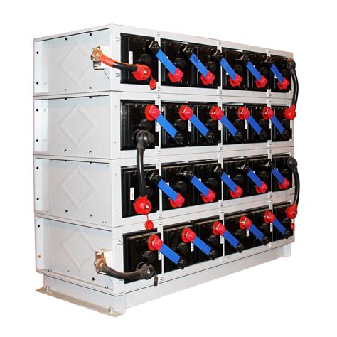 48v 1000ah 48kwh Fcp1000 Lead Carbon Battery Bank Racking