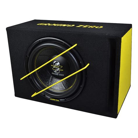 Ground Zero Gzib 12spl Basskasse 12 I Kasse 1000w Spl 2x2 Ohm