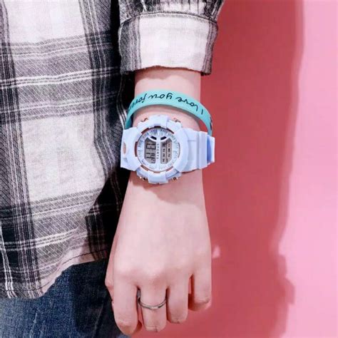 Jual Jam Tangan Sport Digital Non Anti Air Wanita Remaja Perempuan Ala