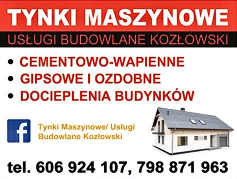 Archiwalne Tynki Maszynowe Kalisz Kalisz