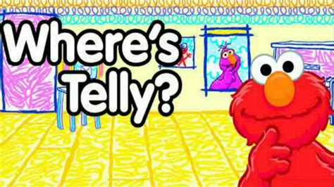 Sesame Street Elmo S Where S Telly Phone Dialing Lost And Found YouTube