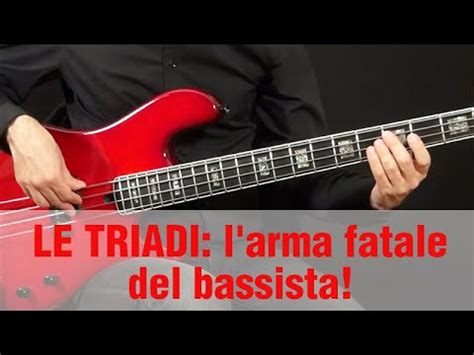 Le Triadi Sul Basso Youtube