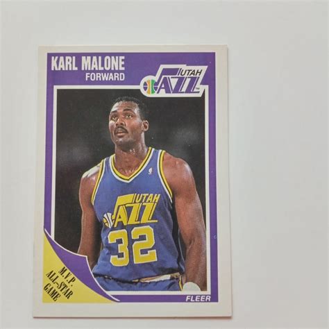 Fleer Karl Malone Utah Jazz Ebay