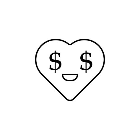 cool emoji greed vector icon illustration 23195859 Vector Art at Vecteezy