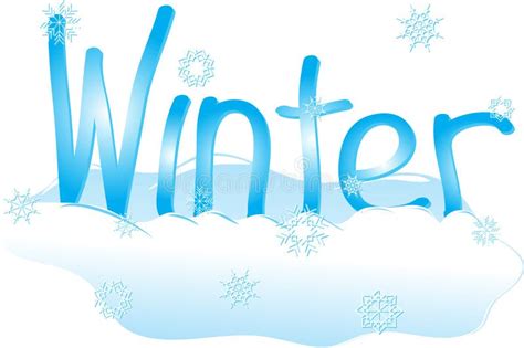 Winter Word Stock Illustrations 35808 Winter Word Stock