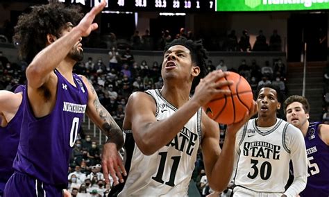 Michigan State Basketball Series History Vs Northwestern