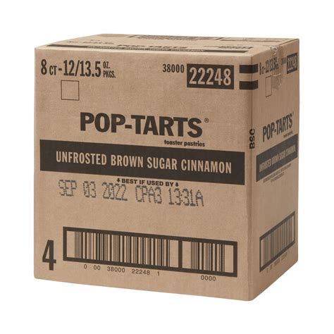 Unfrosted Brown Sugar Cinnamon Pop Tarts