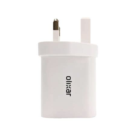 Olixar Basics Mini W Usb C Charger White