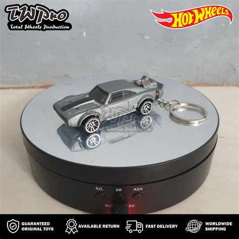 GANTUNGAN Hot WHEELS FAST AND FURIOUS ICE CHARGER KEYCHAIN KEYRING KEYCHAIN CUSTOM TOTAL