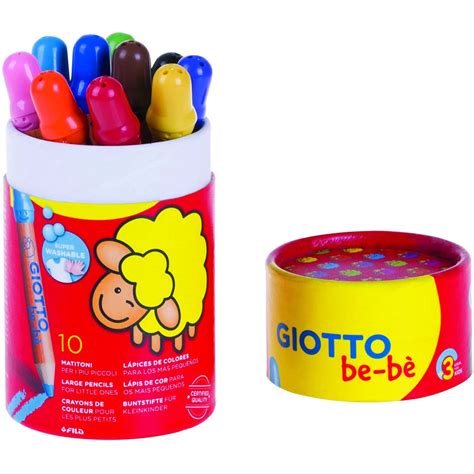 Grube Kredki Maxi Dla Dzieci Giotto Bebe 10 Szt