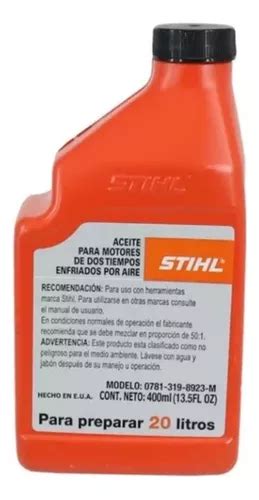 Aceite Aditivo Stihl Para Motor Dos Tiempos 400 Ml Envío gratis