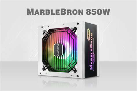 ENERMAX launches the smallest 850W semi-modular PSU-MARBLEBRON ...