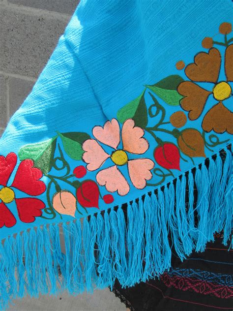 Mexican Traditional Rebozo Mexican Shawl Mexican Fiesta Shawl Etsy