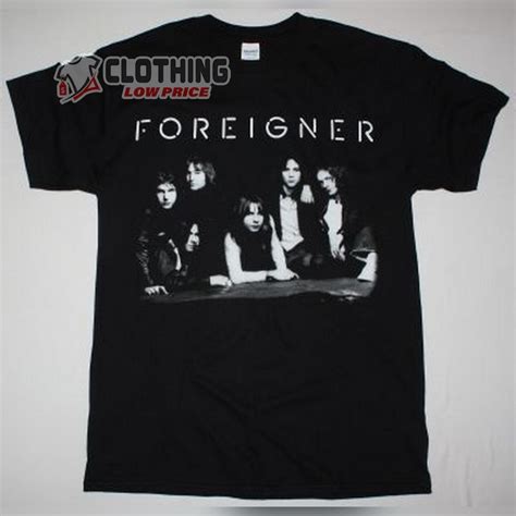 Foreigner The Historic Farewell Tour 2023 With Loverboy T Shirt