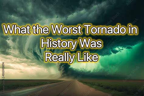 Bad Tornadoes In History