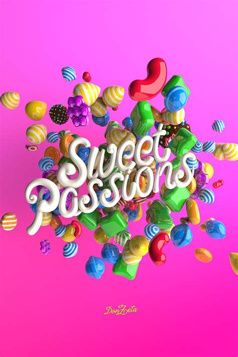 We Love Candy Crush By Don Zeta Via Behance Candy Poster Candy