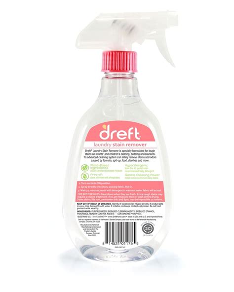 Dreft Laundry Stain Remover Spot Removal Cleaner Wash 24oz 2 Pack