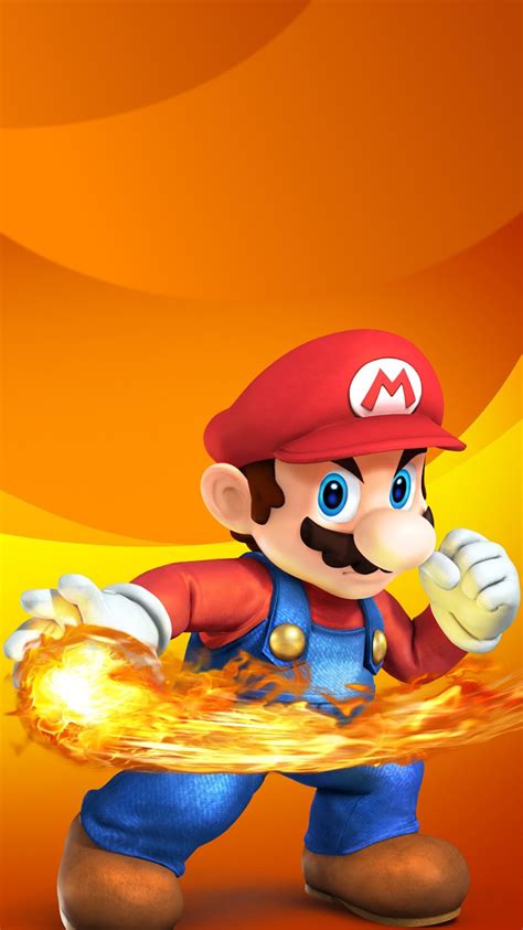 Super Mario : Fire Wallpaper for iPhone 11, Pro Max, X, 8, 7, 6 - Free ...