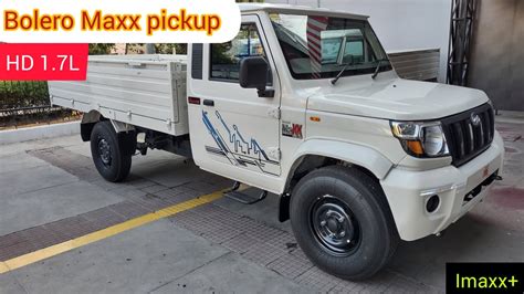 Mahindra Bolero Max Pickup Hd L Vxi Detail Review With Imaxx