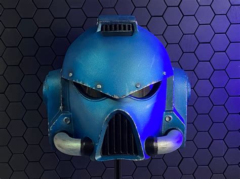 Space Marine Helm Warhammer 40000 Für Cosplay Und Airsoft Any Etsy