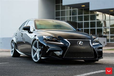 lexus, Is, 250, F sport, Black, Vossen, Wheels, Cars Wallpapers HD / Desktop and Mobile Backgrounds