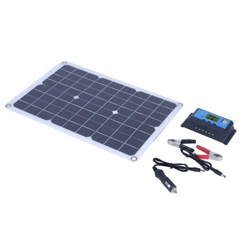 Hurrise Panneau Solaire Portable Panneau De Charge De Batterie Solaire