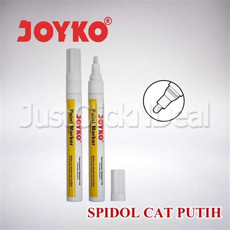 Jual Joyko Spidol Cat Warna Putih Gold Silver Permanent Paint