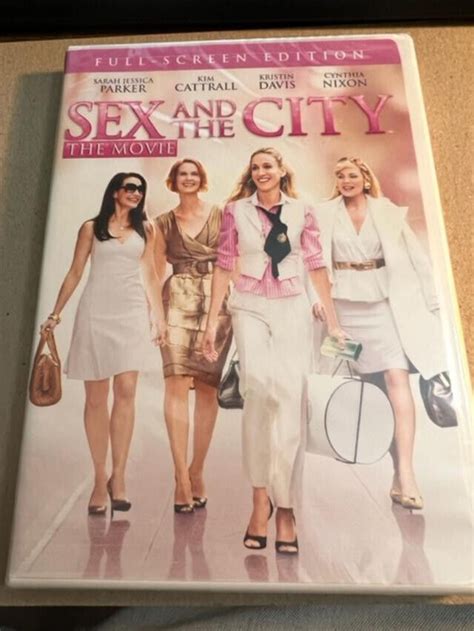 NEW SEALED DVD MOVIE SEX AND THE CITY THE MOVIE FULLSCREEN