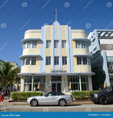 Art Deco Style Marlin in Miami Beach Editorial Photo - Image of modern ...