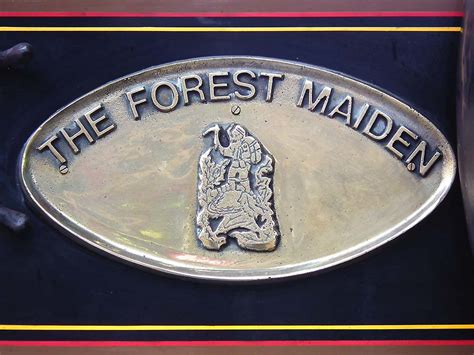 The Forest Maiden Plaque On Fowler Showmans Engine UW133 Flickr