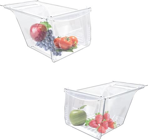 Amazon 𝙐𝙥𝙜𝙧𝙖𝙙𝙚𝙙 Zejoot 240337103 Crisper Drawer Bin Replacement