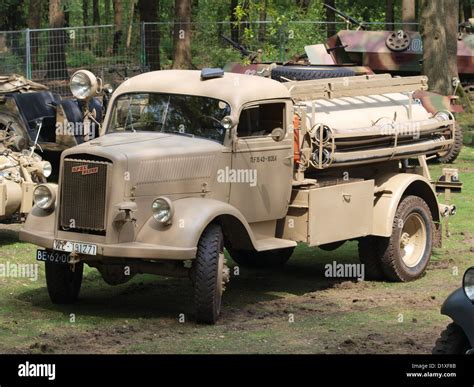 Opel Blitz firetruck Stock Photo - Alamy