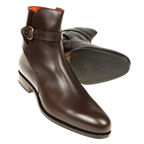 JODHPUR BOOT IN BROWN BOX-CALF