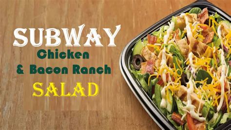 Subway Chicken Salad Calories | Nutrition Facts | Ingredients List