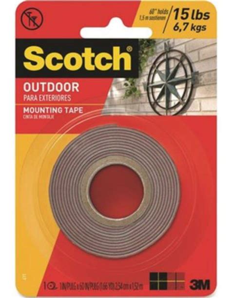 3m 411p Outdoor Double Sided Mounting Tape At Sutherlands