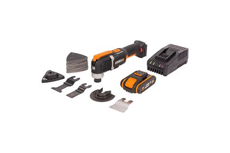 Аккумуляторный реноватор WORX 20 В, 2 Ач х 1, ЗУ 2 А, кейс WX696 ...