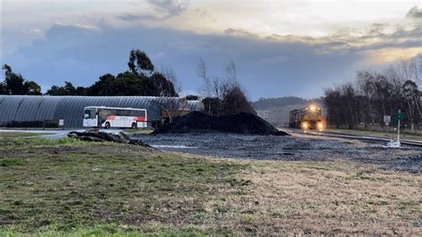 TasRail TR15 TR07 31 Train Crossing Marriott Street Westbury YouTube