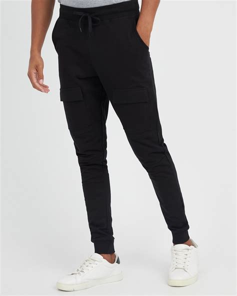 Buy Mens Black Casual Joggers Online At Bewakoof