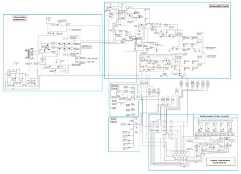 Logitech X 540 Schematic Logitech X 540 Wiring Diagram